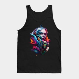 tattoo design Tank Top